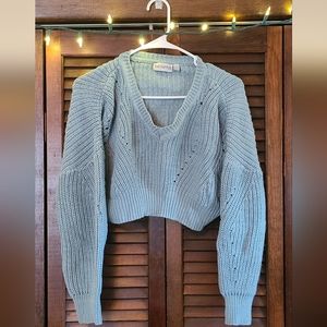 Green rag supply sweater